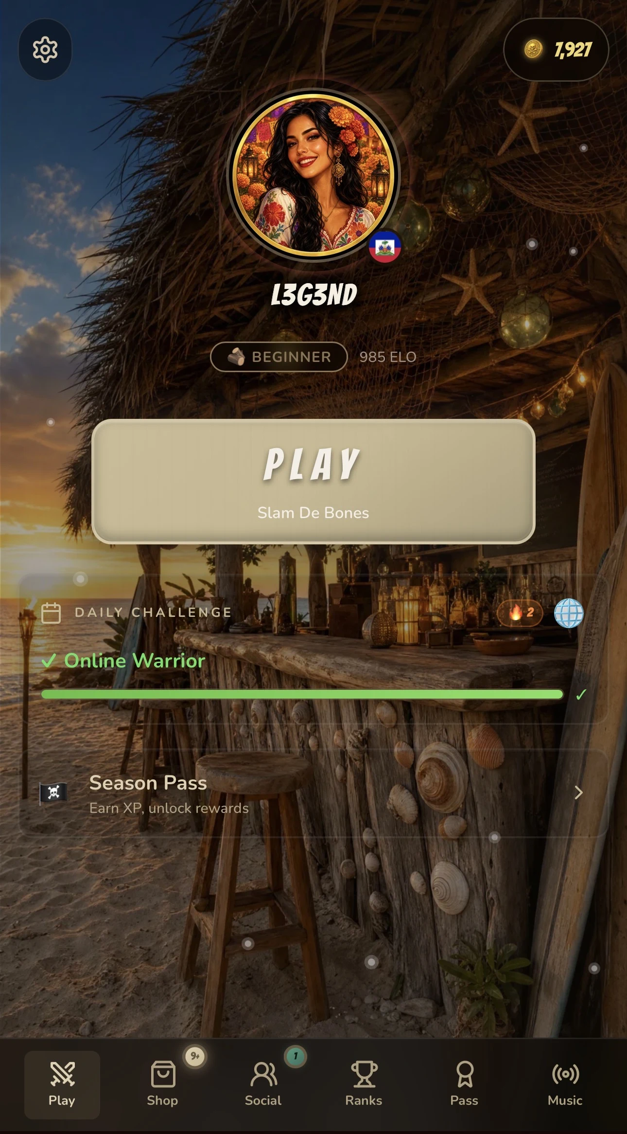 Caribbean Dominoes screenshot