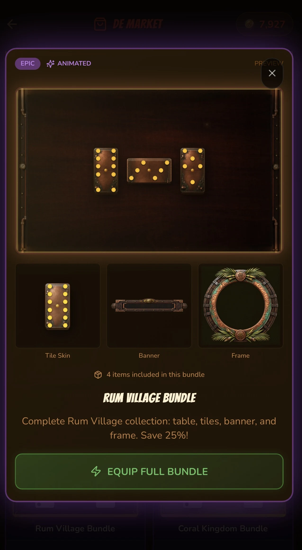 Caribbean Dominoes screenshot